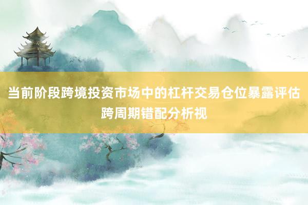 当前阶段跨境投资市场中的杠杆交易仓位暴露评估跨周期错配分析视